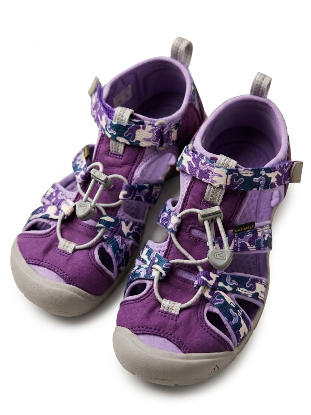 KEEN Kids Youth Girl Size 4 Purple Sporty Waterproof Outdoor Sandals Activewear